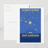 Chicago Reisposter: Adler Planetarium Briefkaart (Voorkant / Achterkant)