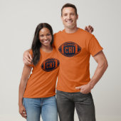 Chicago Retro Throwback Voetbal T-shirt (Unisex)