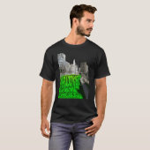 Chicago River Dyed Green Tradition St Patricks Day T-shirt (Voorkant volledig)