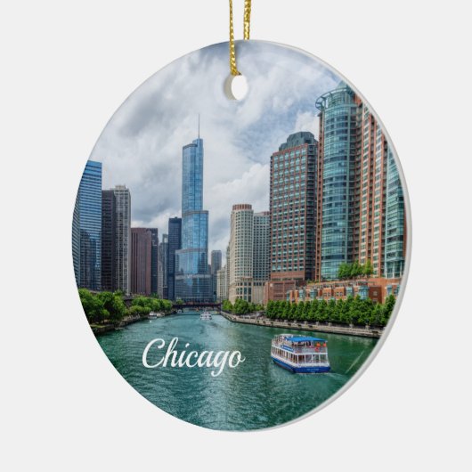 Chicago River en Trump Tower Ornament (Links)