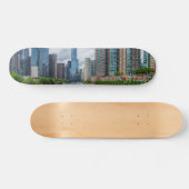 Chicago River en Trump Tower Persoonlijk Skateboard (Horizontaal)