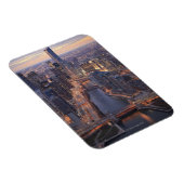 Chicago River en Trump Tower van boven Magneet (Rechterzijde)