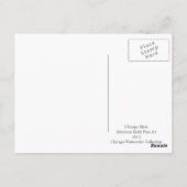 Chicago River Fine Art Randsom Art Briefkaart (Achterkant)