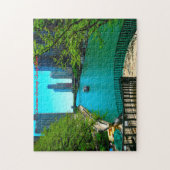 Chicago River. kerstcadeautjes Legpuzzel (Verticaal)