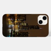 Chicago River Night Storm Hoesje-Mate iPhone Case (Achterkant (horizontaal))