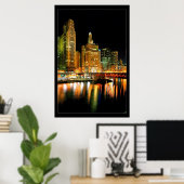 CHICAGO RIVER POSTER (Thuiskantoor)