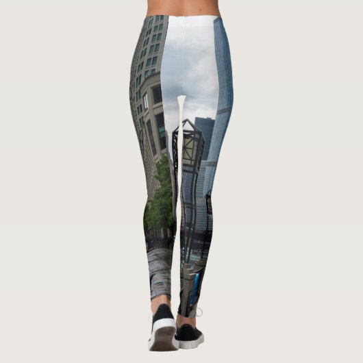 Chicago River Walk Leggings (Achterkant)