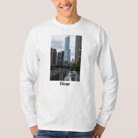 Chicago River Walk T-shirt (Voorkant)