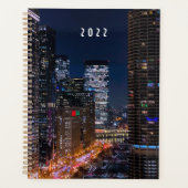 Chicago, rivier bij Night Planner (Voorkant)