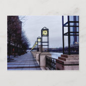 Chicago rivierlopen briefkaart (Voorkant)