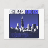 Chicago Rocks. Briefkaart (Voorkant)