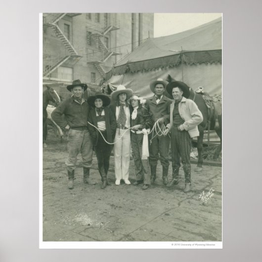 Chicago Rodeo, 1929. Poster (Voorkant)