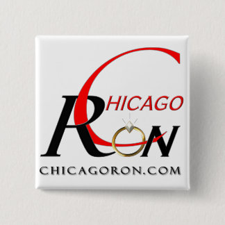 "Chicago Ron"-Logo Button