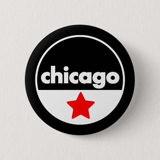 Chicago Ronde Button 5,7 Cm (Voorkant)