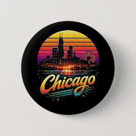 Chicago Ronde Button 5,7 Cm