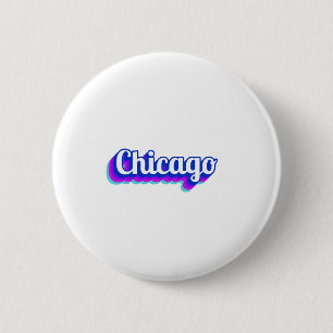  Chicago Ronde Button 5,7 Cm