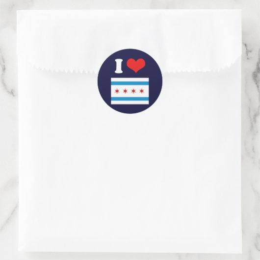 CHICAGO RONDE STICKER (Tas)