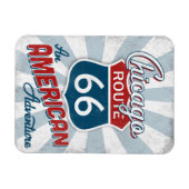 Chicago Route 66  America Illinois Magneet (Horizontaal)