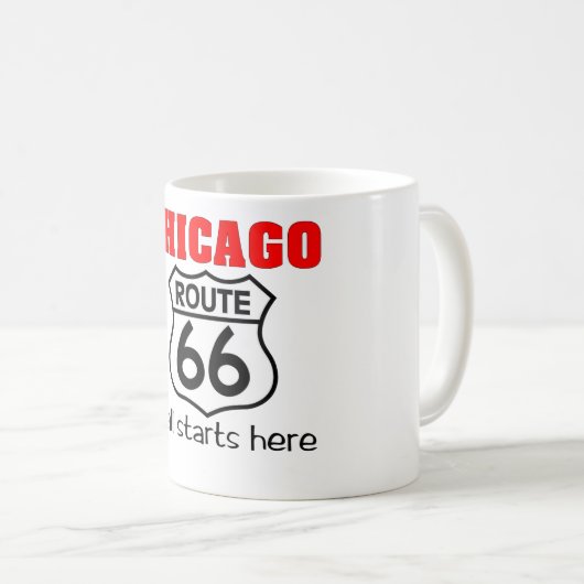 Chicago Route 66 mok (Voorkant rechts)
