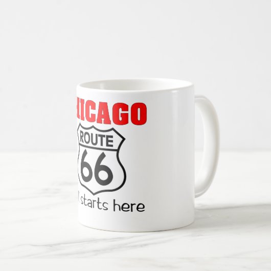 Chicago Route 66 mok (Voorkant rechts)