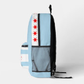 Chicago, rugzak, Chicago Flag Bag, Illinois / Vere Bedrukte Rugzak (Rechts)