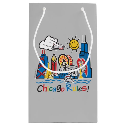Chicago Rules Klein Cadeauzakje (Achterkant)