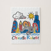Chicago Rules Legpuzzel (Verticaal)