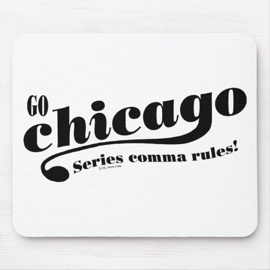 Chicago Rules Muismat (Voorkant)