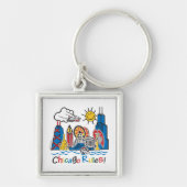 Chicago Rules Sleutelhanger (Voorkant)