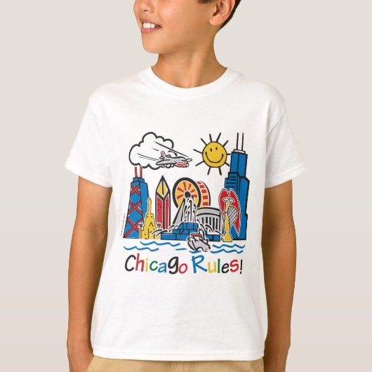 Chicago Rules T-shirt (Voorkant)