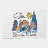 Chicago Rules Theedoek (Horizontaal)