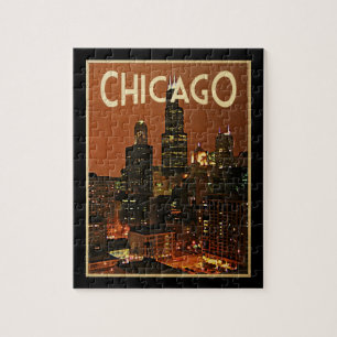 Chicago 's nachts legpuzzel