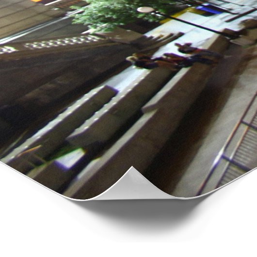 Chicago 's nachts poster (Hoek)