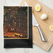 Chicago 's nachts theedoek (Quarter Fold)