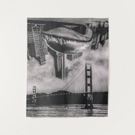 Chicago San Francisco Tapestry Wandkleed