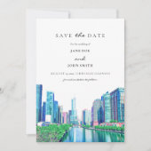 Chicago Save The Date (Voorkant)