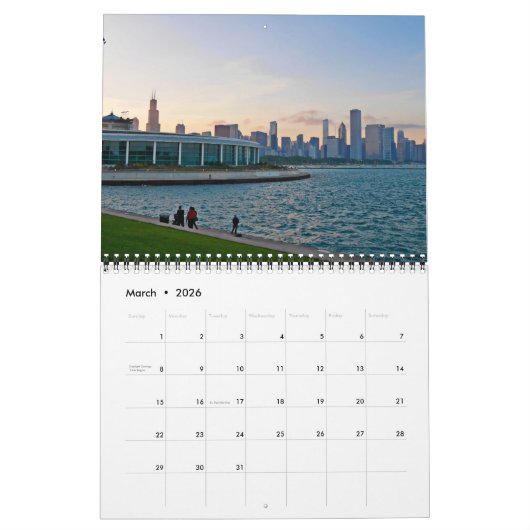 Chicago Scènes Agenda Kalender (Mar 2026)