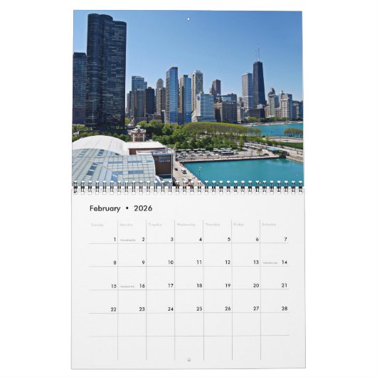 Chicago Scènes Agenda Kalender (Feb 2026)