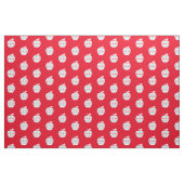 Chicago School docers Apple Flag Red voor Ed Stof (Fat Quarter)