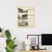 Chicago Scraper en Ditcher Poster (Thuiskantoor)