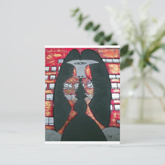 Chicago Sculpture Briefkaart (Staand voorkant)