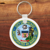 Chicago Seal Sleutelhanger (Voorkant)