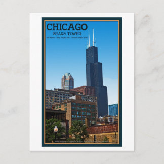 Chicago - Sears Tower Briefkaart
