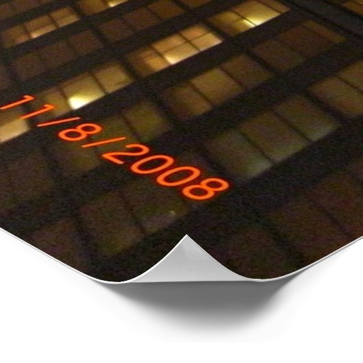 Chicago Sears Tower Poster (Hoek)