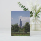 Chicago Sears Tower/Willis Tower Post Card Briefkaart (Staand voorkant)