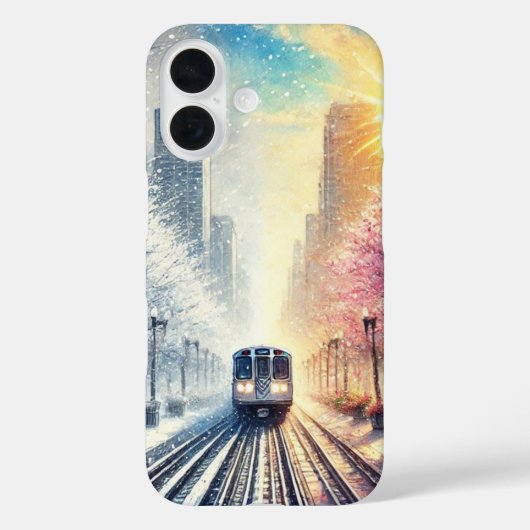 Chicago Seasons iPhone Case (Achterkant)