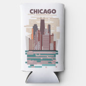Chicago Seltzer Blikjeskoeler (Voorkant)