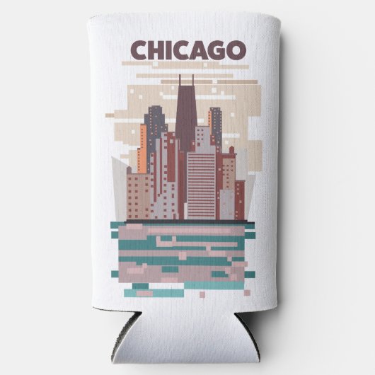 Chicago Seltzer Blikjeskoeler (Voorkant)