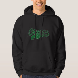 Chicago Shamrock St Patrick's Day Saint Paddy's Ir Hoodie