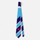 Chicago Six Pointed Star Stropdas (Voorkant)